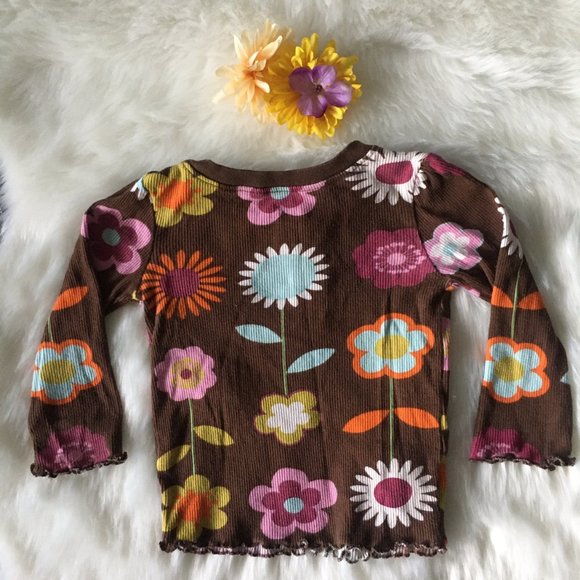 Old Navy Floral girls top - Picture 2 of 6